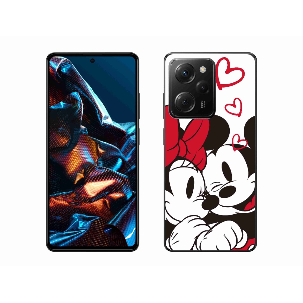 Gelový kryt mmCase na Xiaomi Poco X5 Pro 5G - minnie a mickey