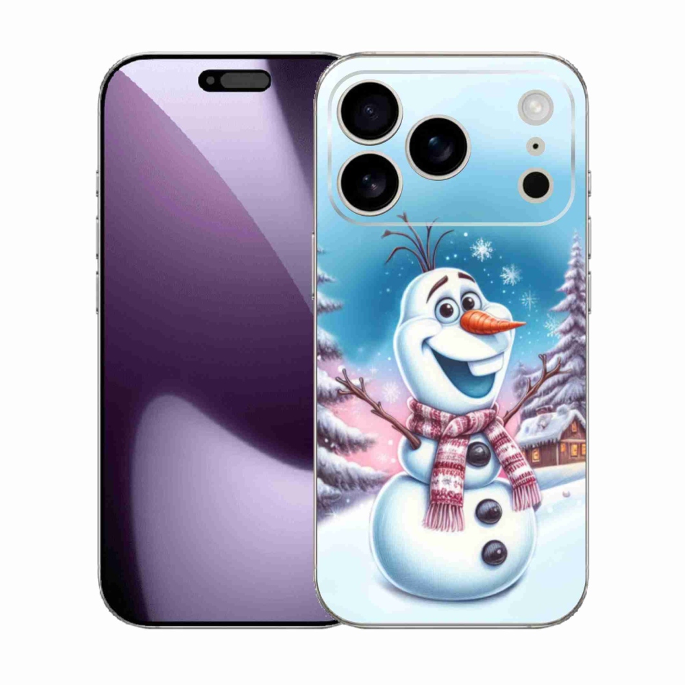 Gelový kryt mmCase na iPhone 17 Pro - ledové království