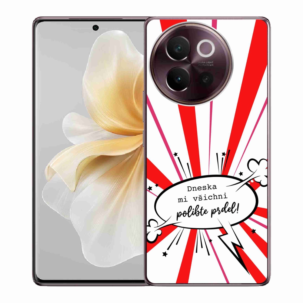 Gelový kryt mmCase na Vivo V40 Lite 5G - vtipný text 15 bílé pozadí