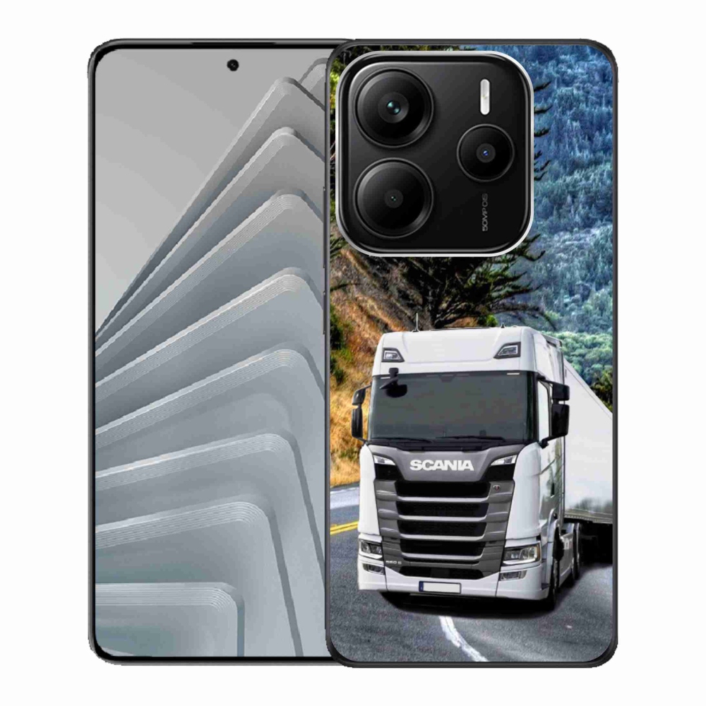 Gelový kryt mmCase na Xiaomi Redmi Note 14 5G - kamion 1
