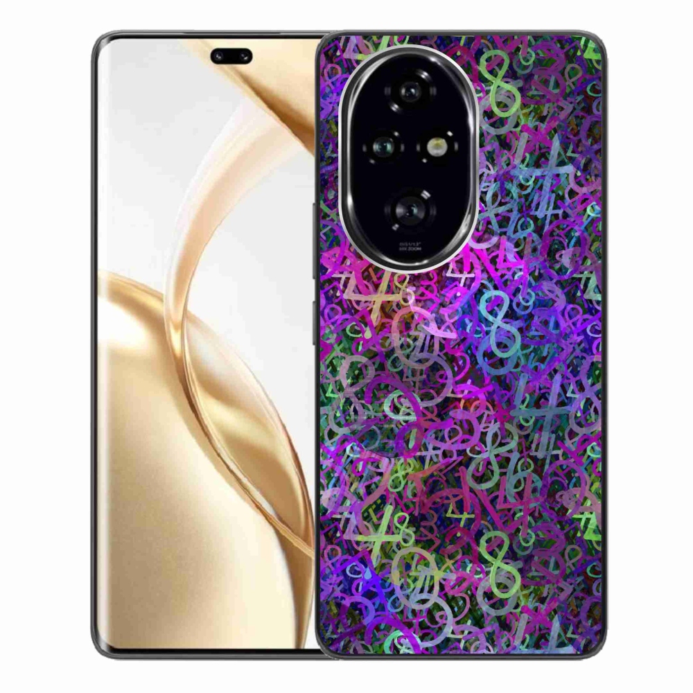 Gelový kryt mmCase na Honor 200 Pro 5G - abstraktní motiv 25