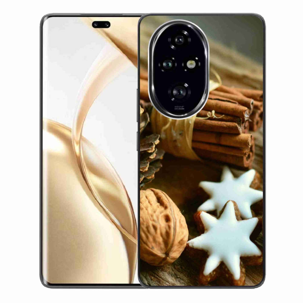 Gelový kryt mmCase na Honor 200 Pro 5G - skořice a perníčky