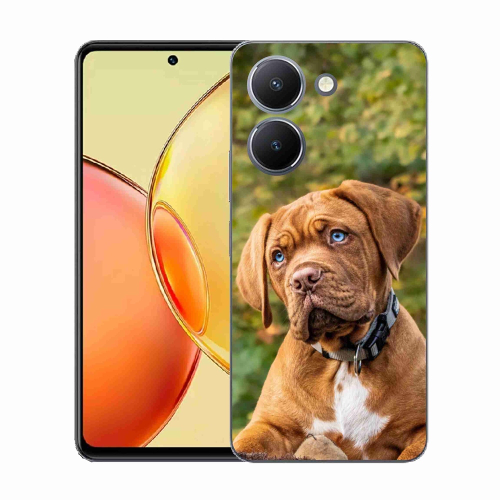 Gelový kryt mmCase na Vivo Y36 - štěně 
