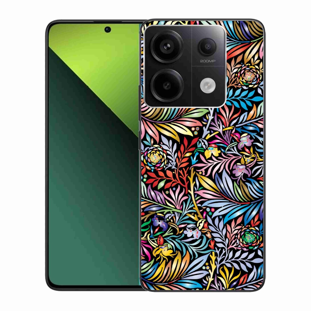 Gelový kryt mmCase na Xiaomi Redmi Note 13 Pro 5G/Poco X6 5G - květiny 5