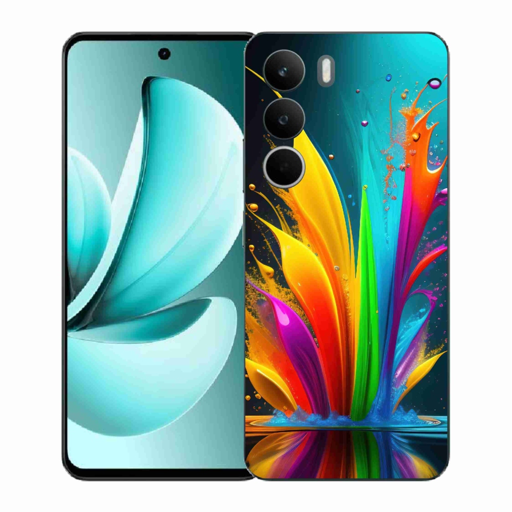 Gelový kryt mmCase na Realme C71 - abstraktní motiv 1