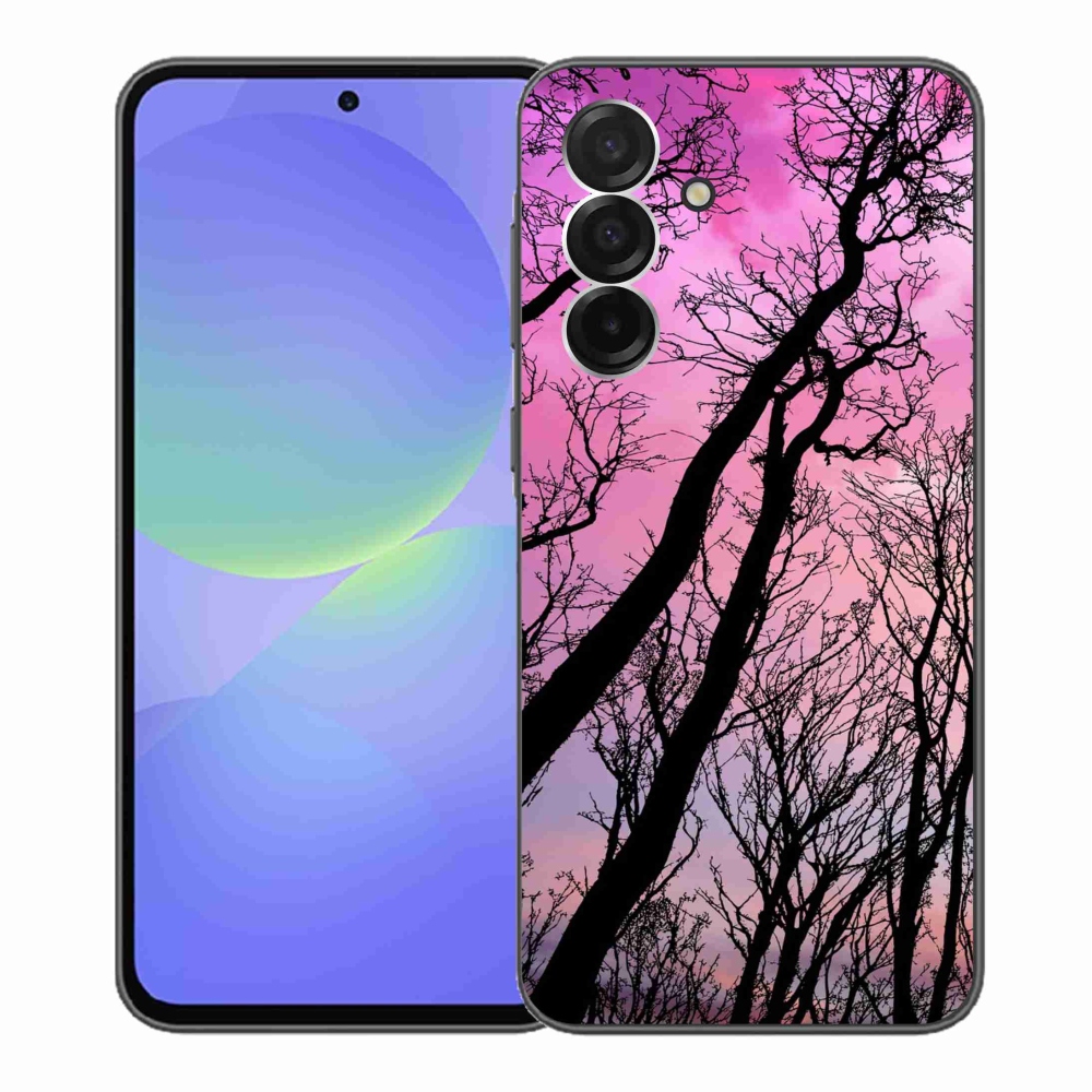 Gelový kryt mmCase na Samsung Galaxy A36 5G - opadané stromy
