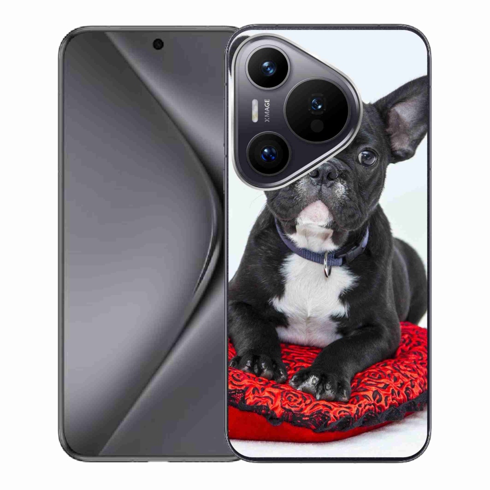 Gelový obal mmCase na Huawei Pura 70 - buldok