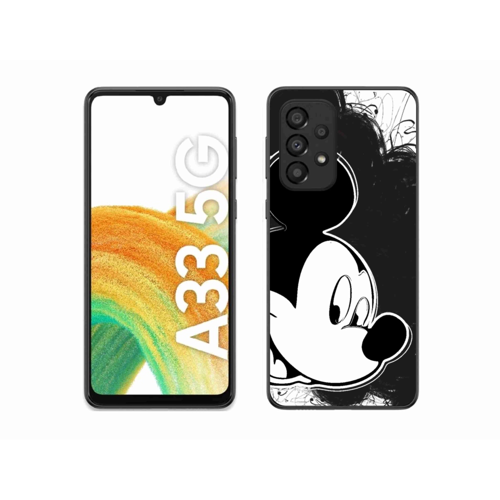 Gelový kryt mmCase na Samsung Galaxy A33 5G - mickey mouse 1