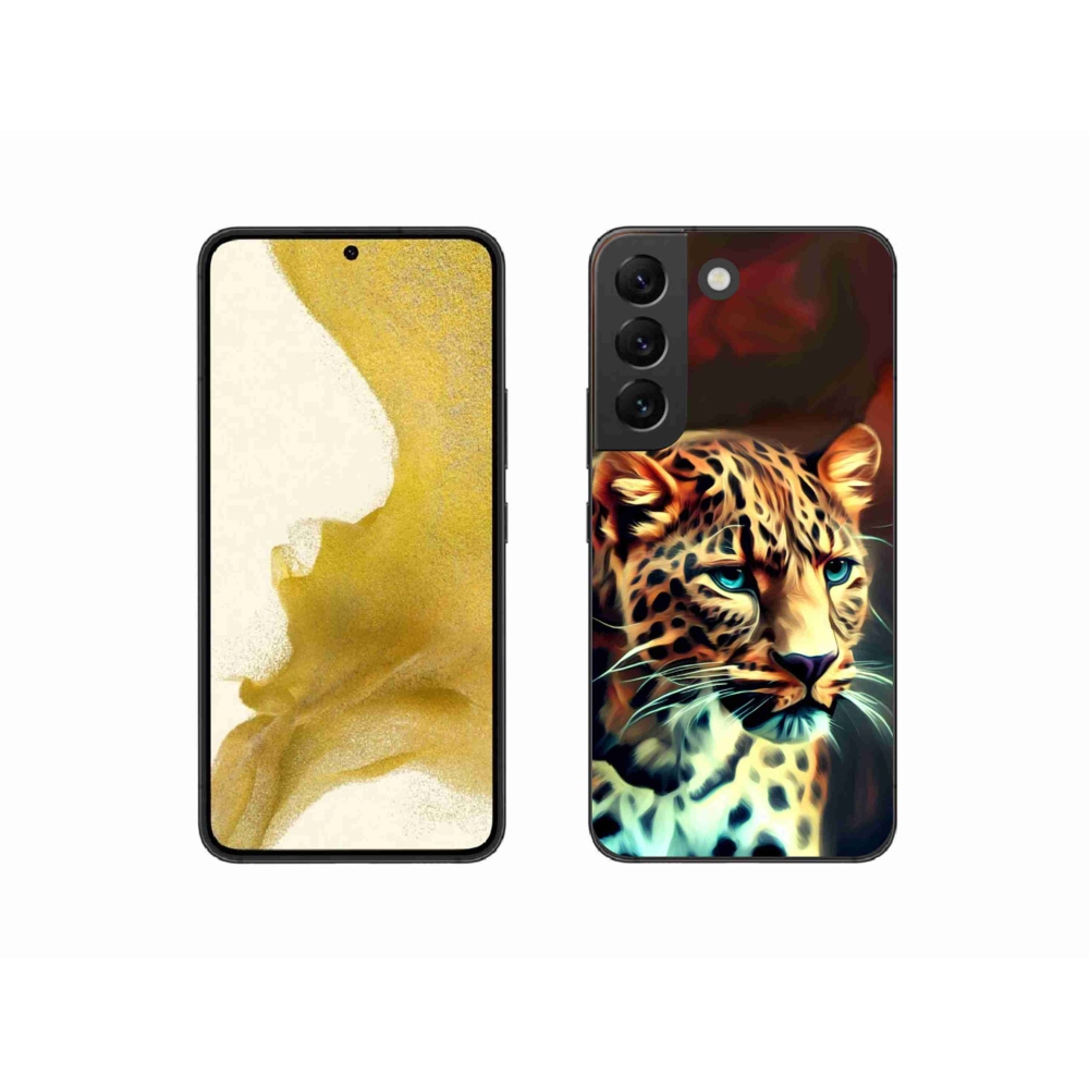 Gelový kryt mmCase na Samsung Galaxy S22 5G - leopard