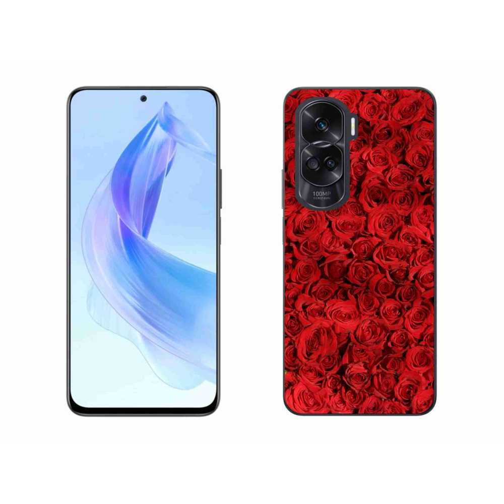 Gelový kryt mmCase na Honor 90 Lite - růže