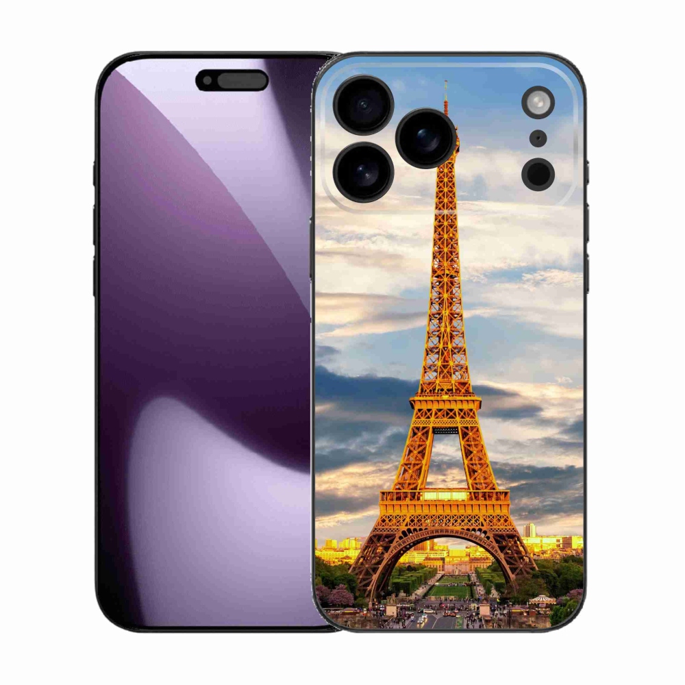 Gelový kryt mmCase na iPhone 17 Pro Max - eiffelova věž 3