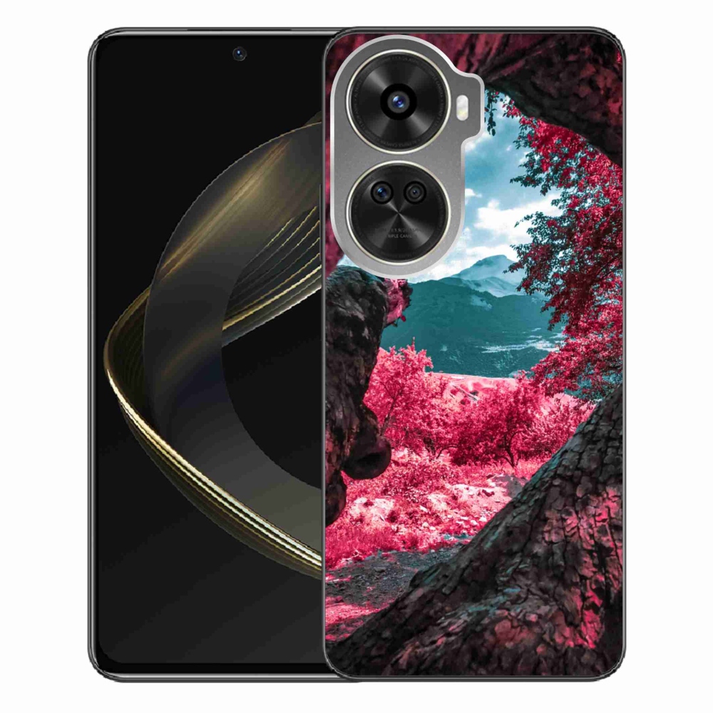Gelový kryt mmCase na Huawei Nova 12 SE - výhled na hory