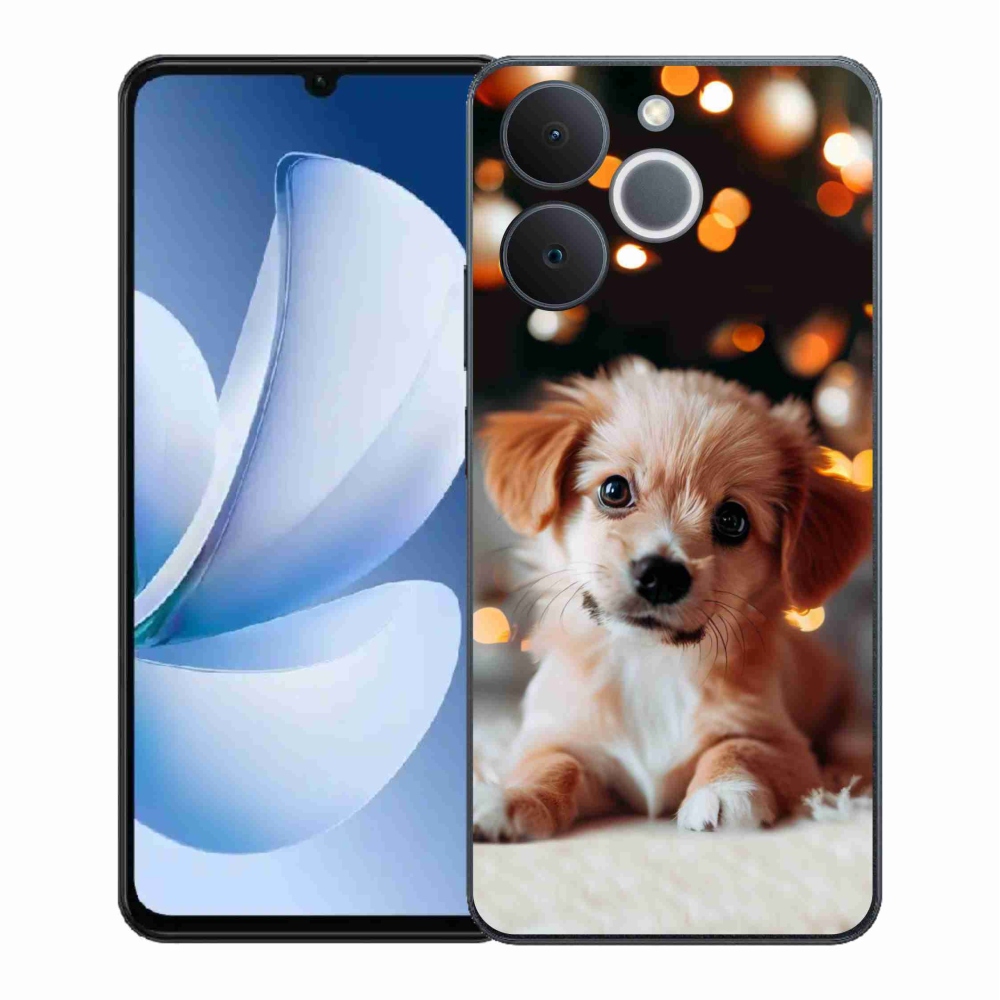 Gelový kryt mmCase na Realme Note 70T - štěňátko