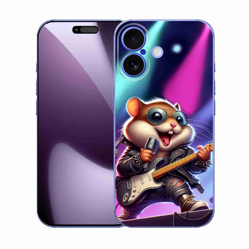 Gelový kryt mmCase na iPhone 17 - křeček rocker