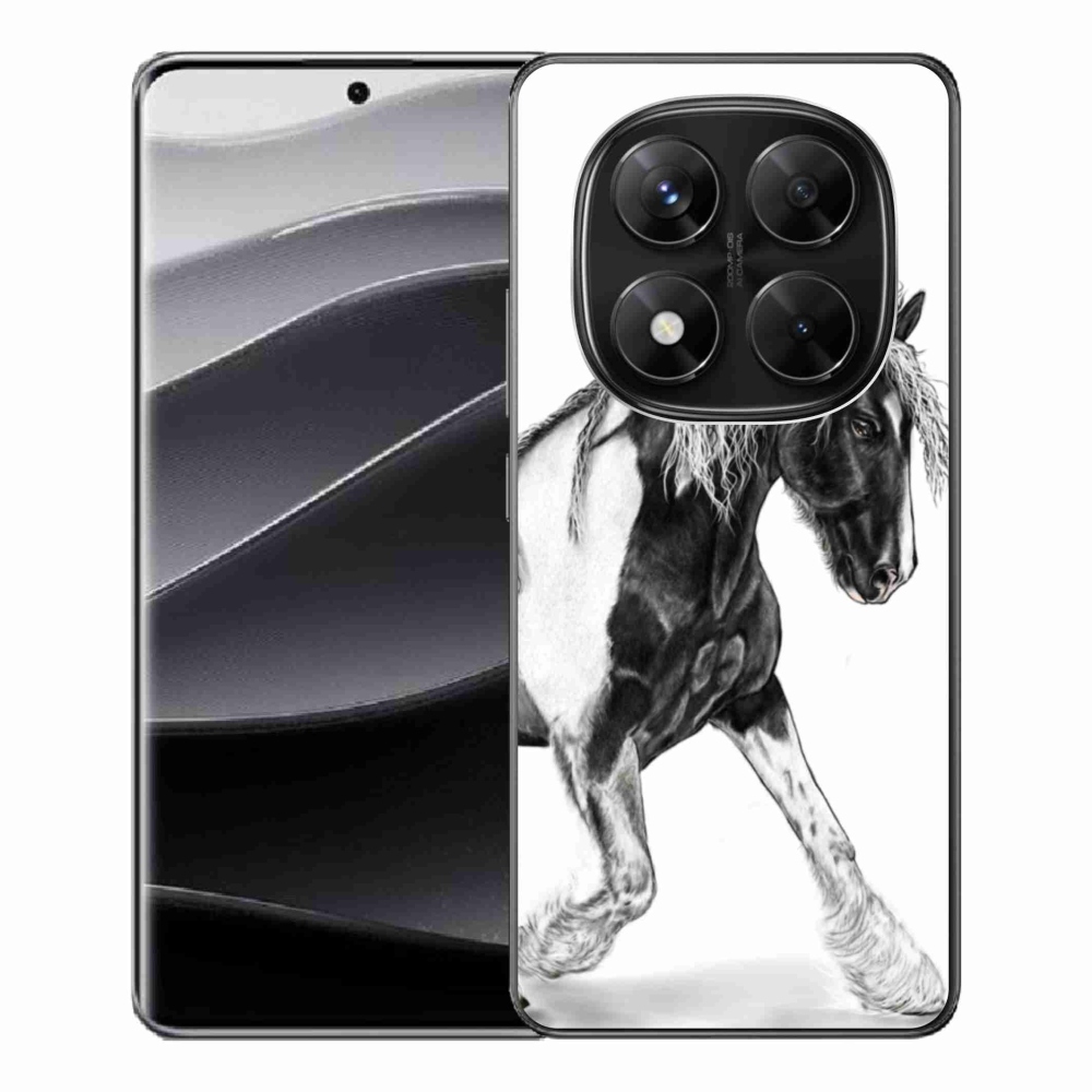 Gelový kryt mmCase na Xiaomi Redmi Note 14 Pro 5G/Poco X7 5G - kůň