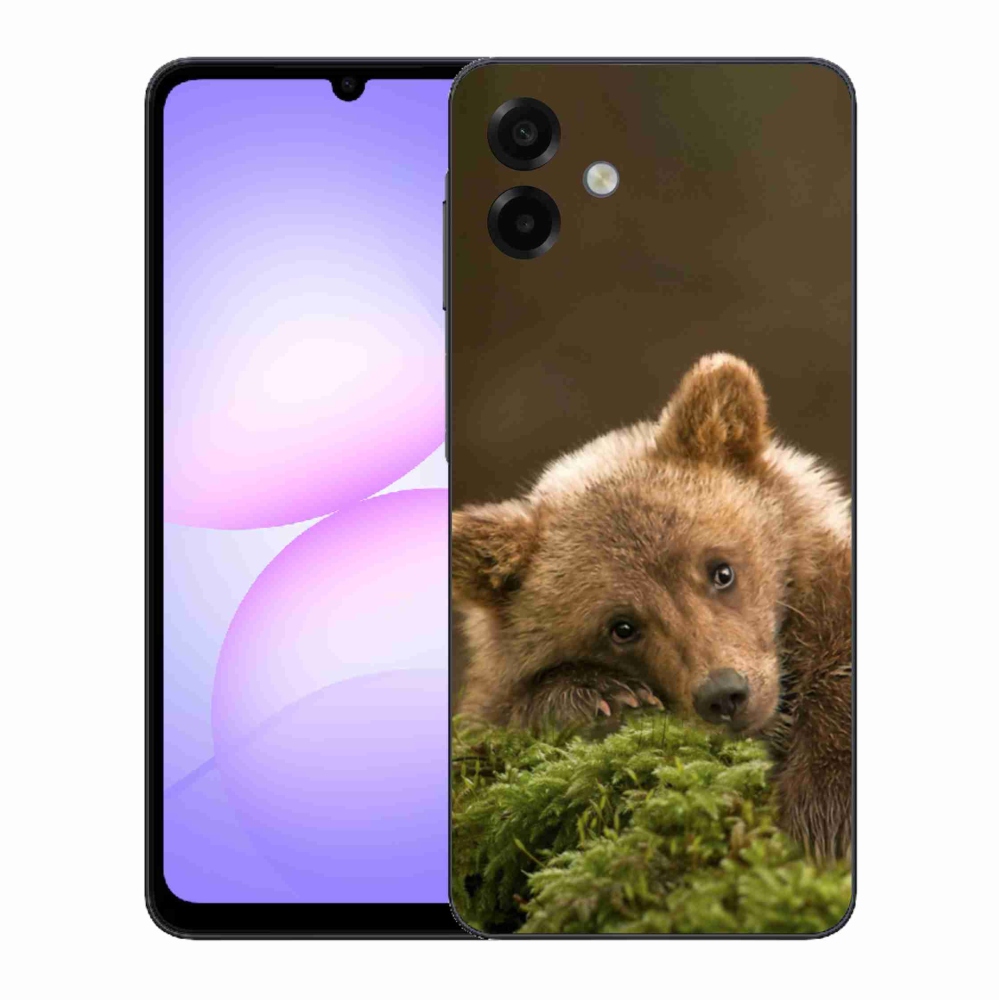 Gelový kryt mmCase na Samsung Galaxy A07 4G - medvěd