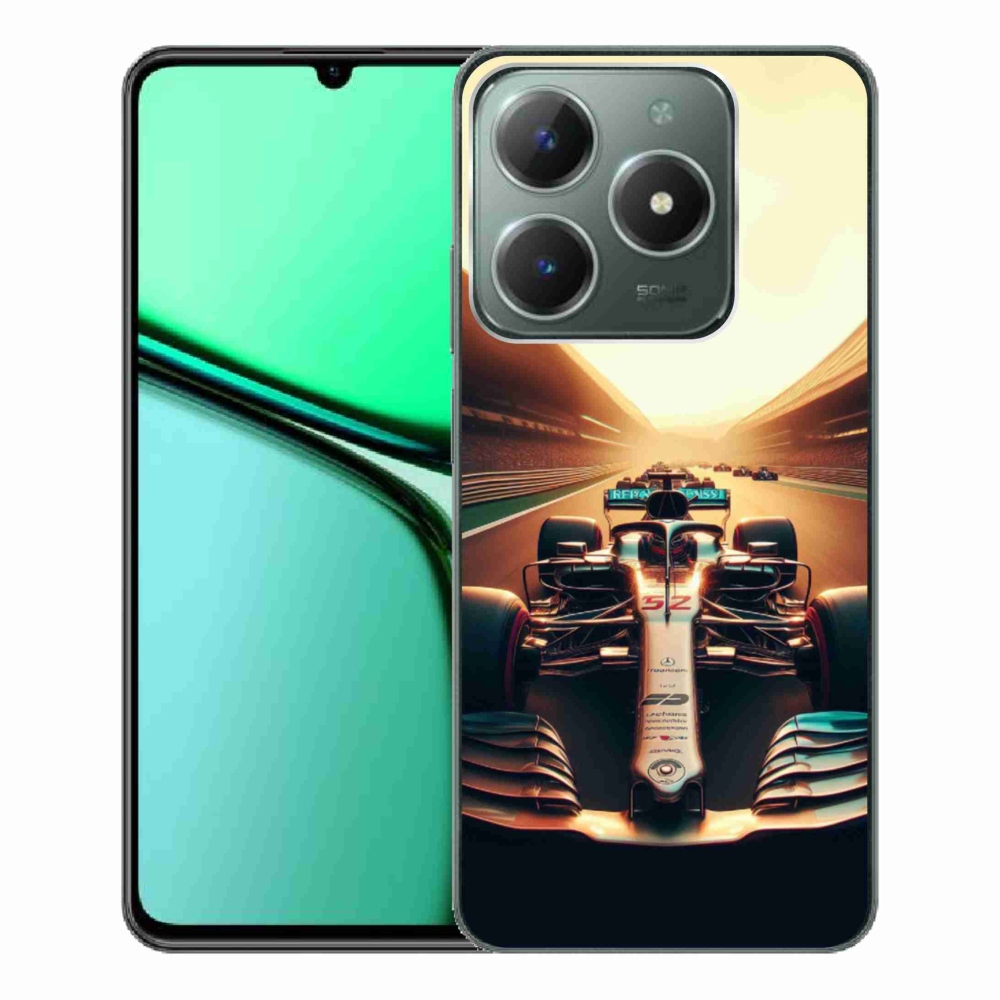 Gelový kryt mmCase na Realme C61 - formule 1