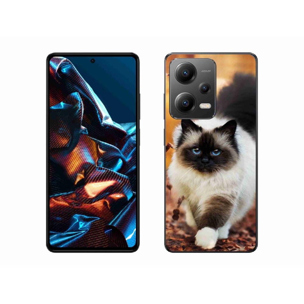 Gelový obal mmCase na mobil Xiaomi Redmi Note 12 Pro 5G - kočka