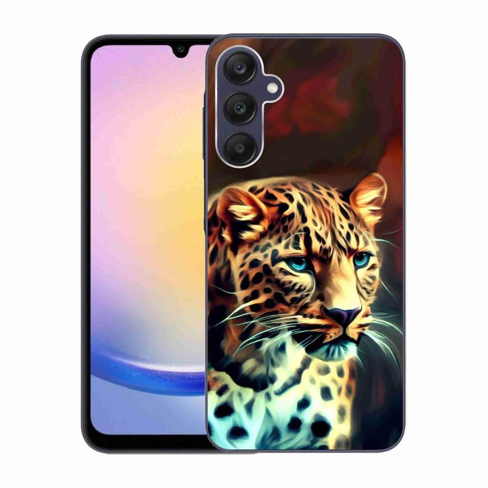 Gelový kryt mmCase na Samsung Galaxy A25 5G - leopard