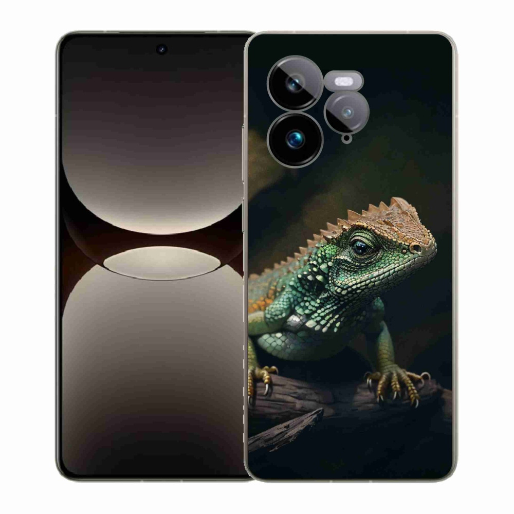 Gelový kryt mmCase na Realme GT 7 Pro 5G - ještěr