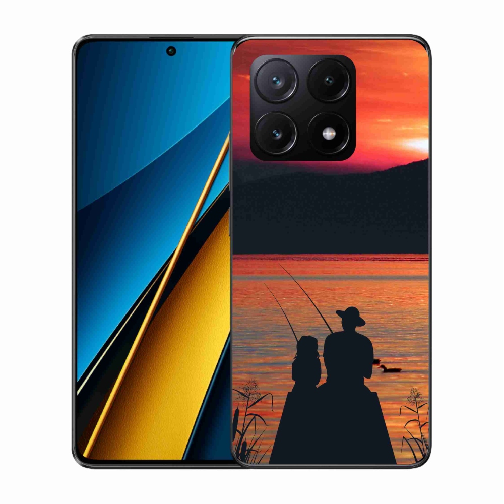 Gelový kryt mmCase na Xiaomi Poco X6 Pro 5G - rybaření 3