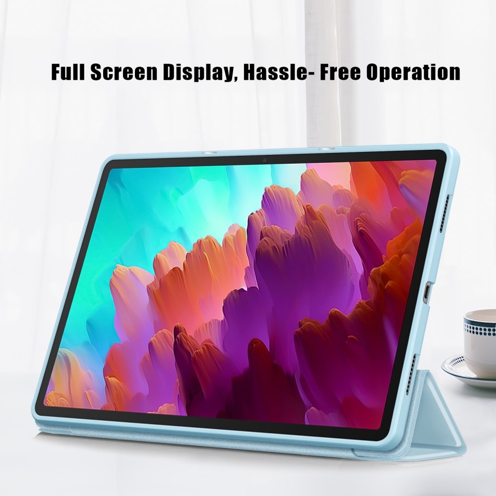 Case chytré zavírací pouzdro na tablet Lenovo Tab P12 - světlemodré