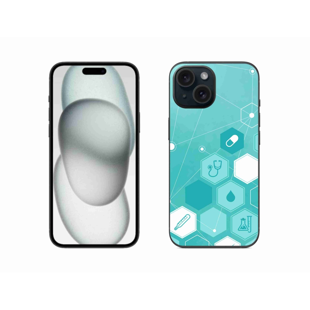 Gelový kryt mmCase na iPhone 15 - zdravotnictví 3