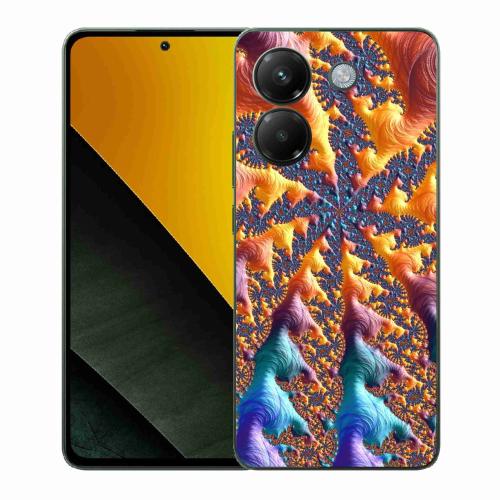 Gelový kryt mmCase na Xiaomi Poco M7 Pro 5G - abstraktní motiv 23