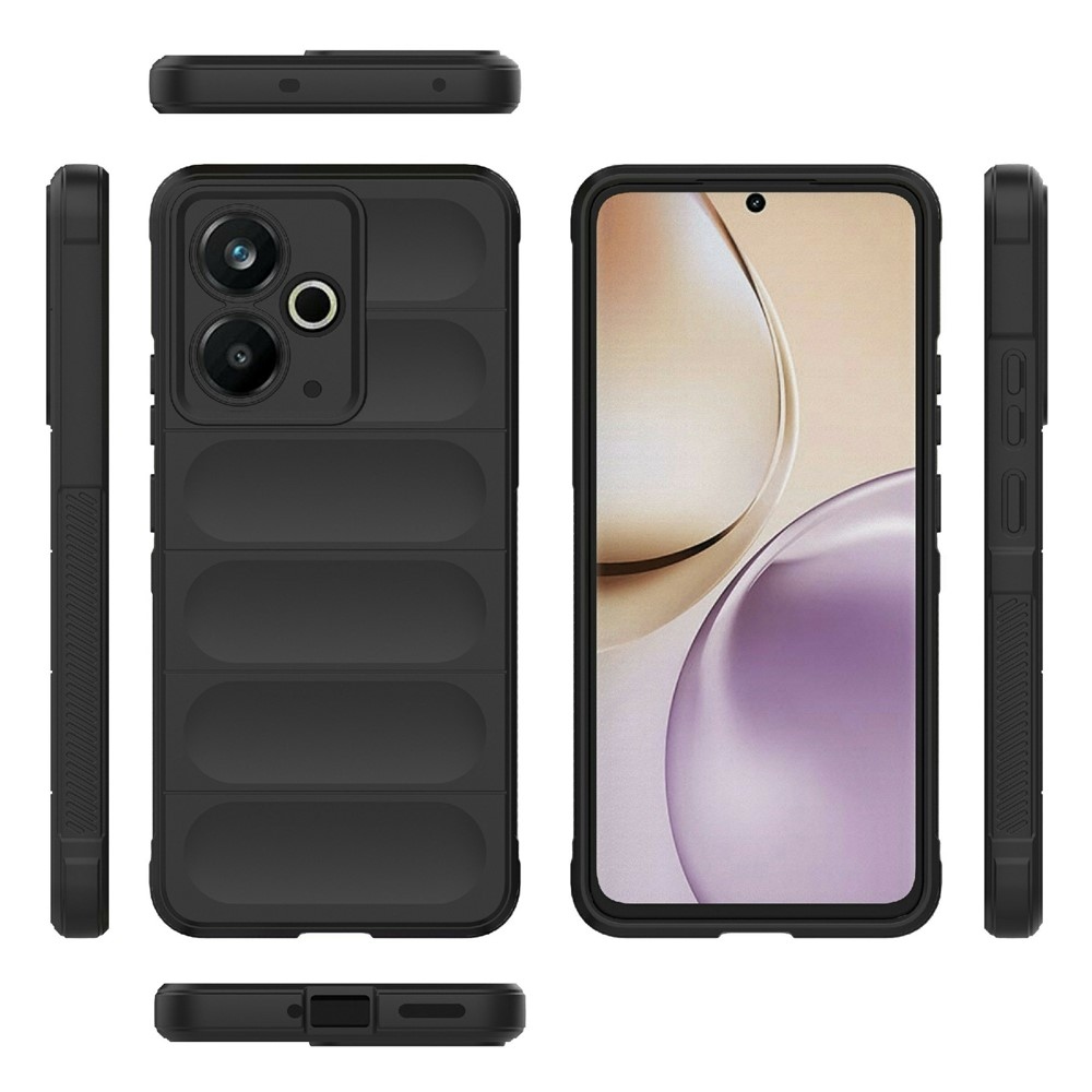 Rugg odolný gelový obal na Realme 14T 5G - černý