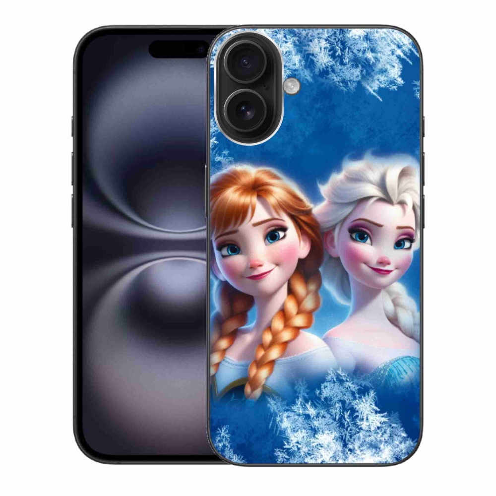 Gelový kryt mmCase na iPhone 16 Plus - ledové království 2