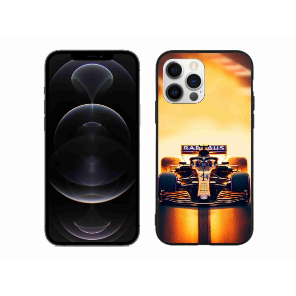 Gelový kryt mmCase na iPhone 12 Pro Max - formule