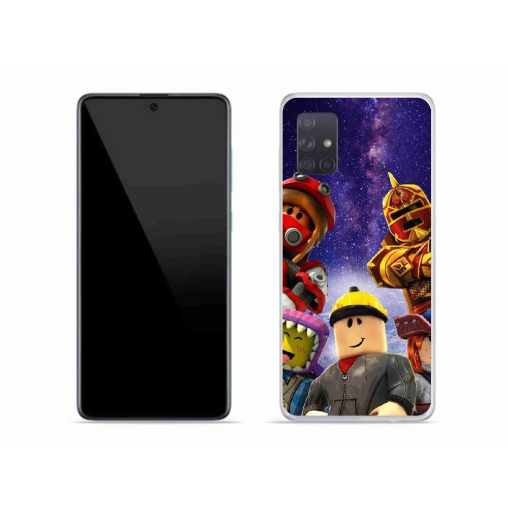 Gelový kryt mmCase na Samsung Galaxy A71 - roblox 3
