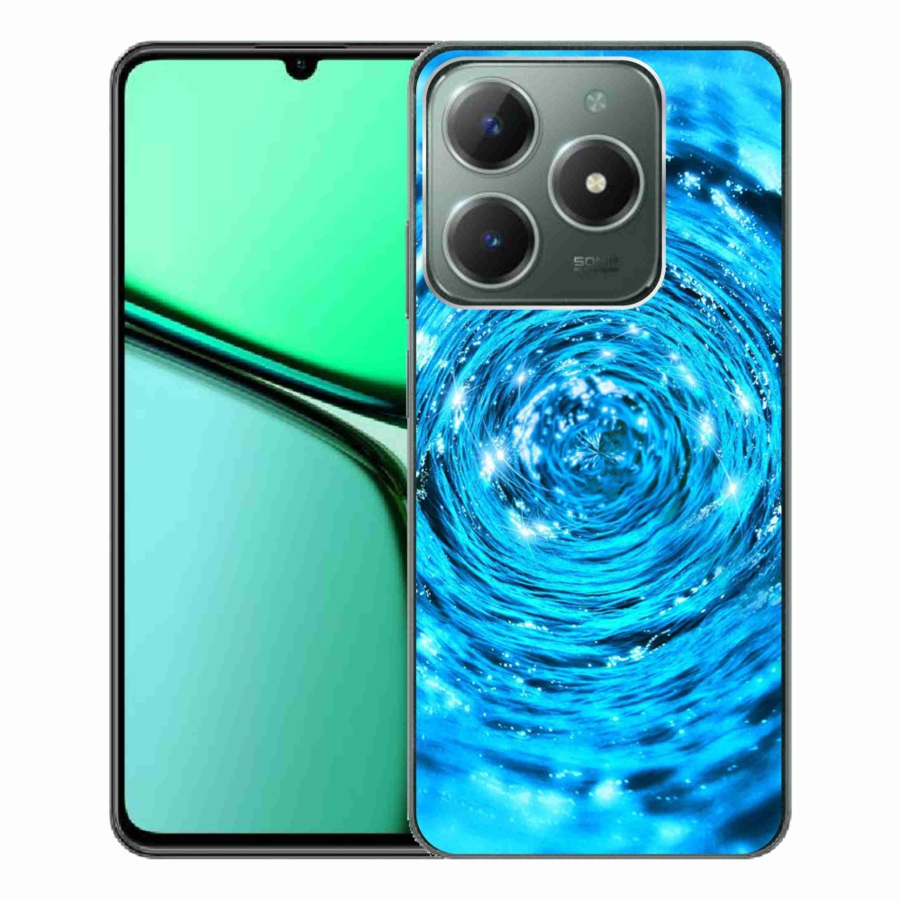 Gelový kryt mmCase na Realme C61 - vodní vír