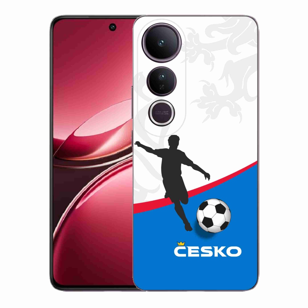 Gelový kryt mmCase na Vivo V50 Lite 4G/5G - fotbal Česko 1