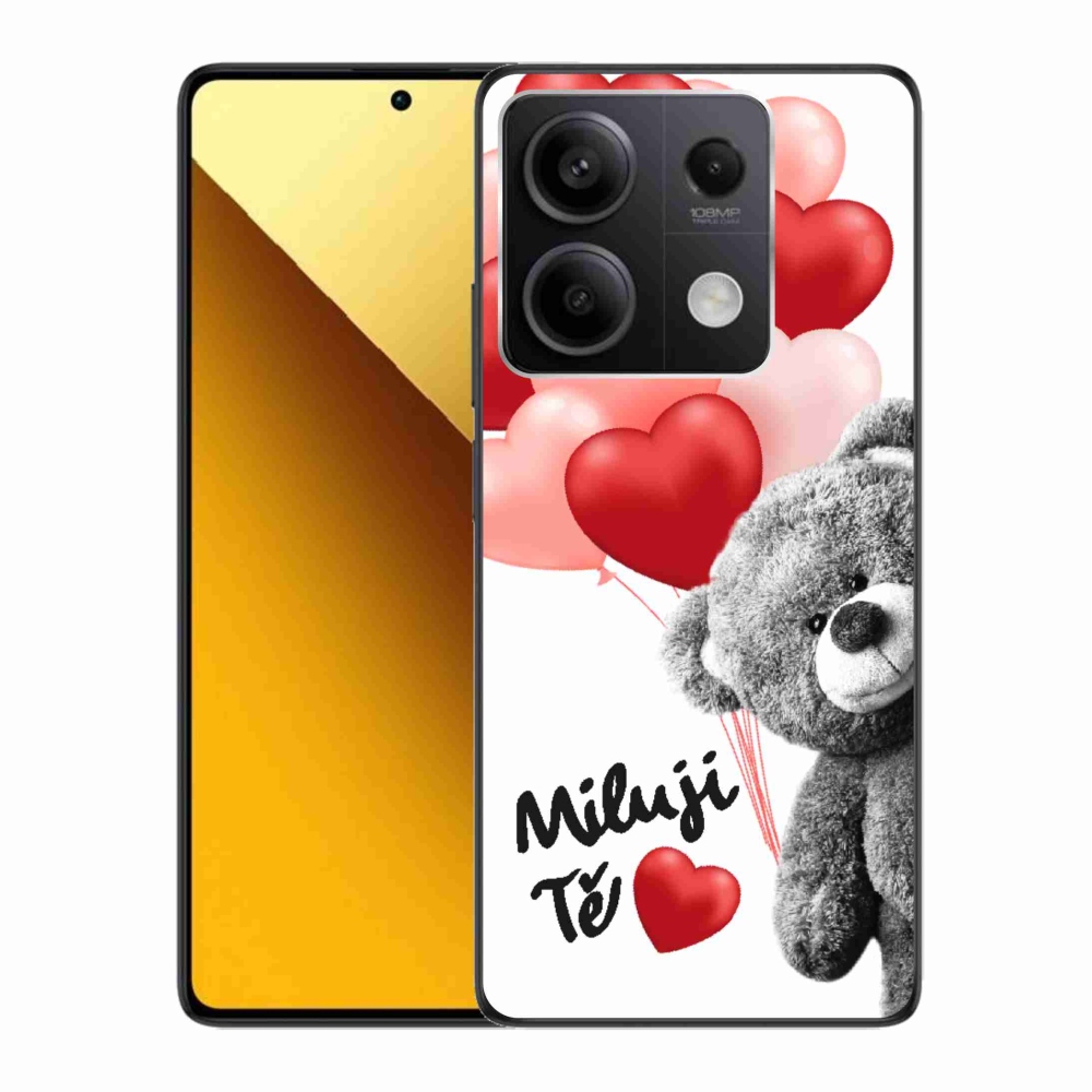 Gelový kryt mmCase na Xiaomi Redmi Note 13 5G - miluji Tě