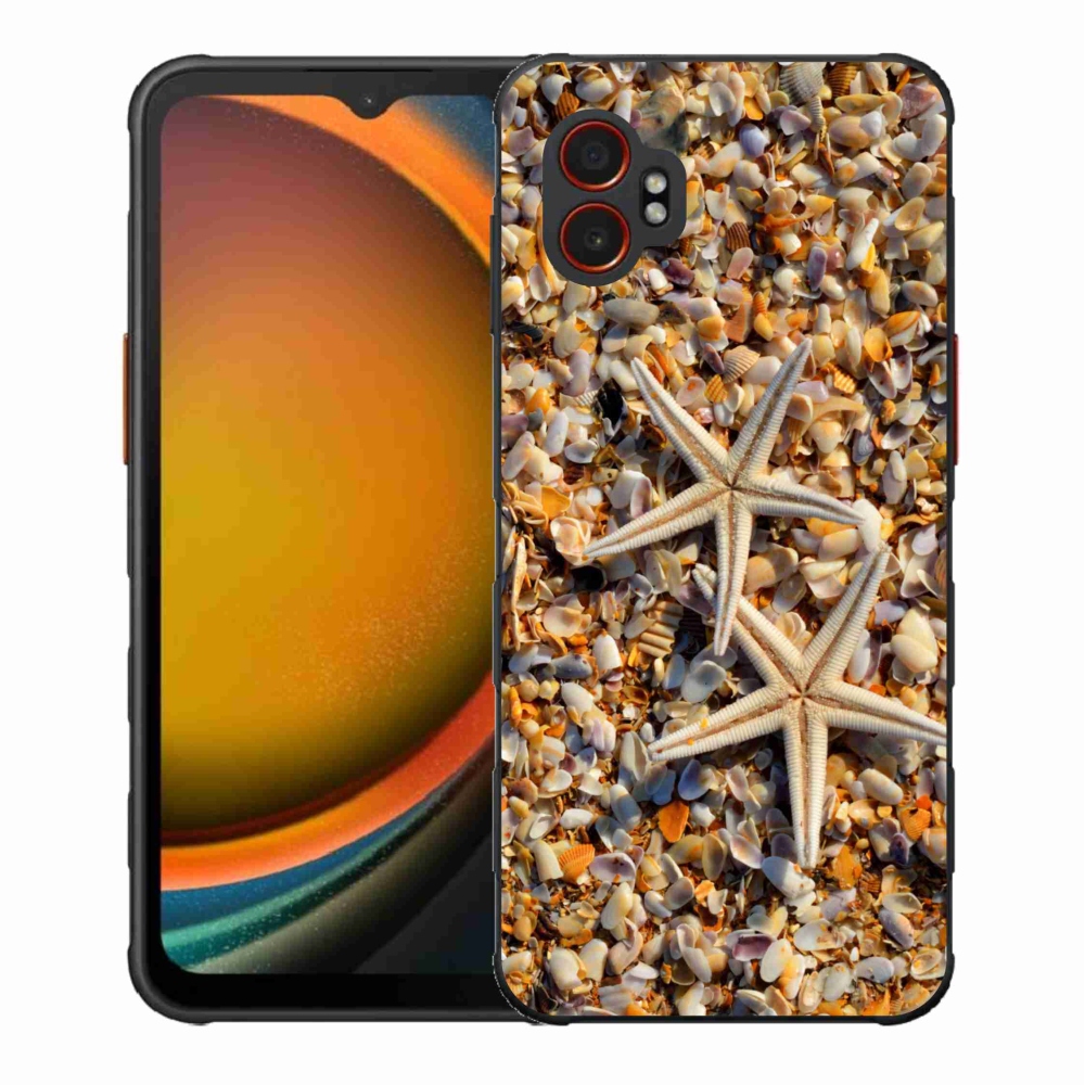 Gelový kryt mmCase na Samsung Galaxy Xcover 7 Pro - mořské hvězdice