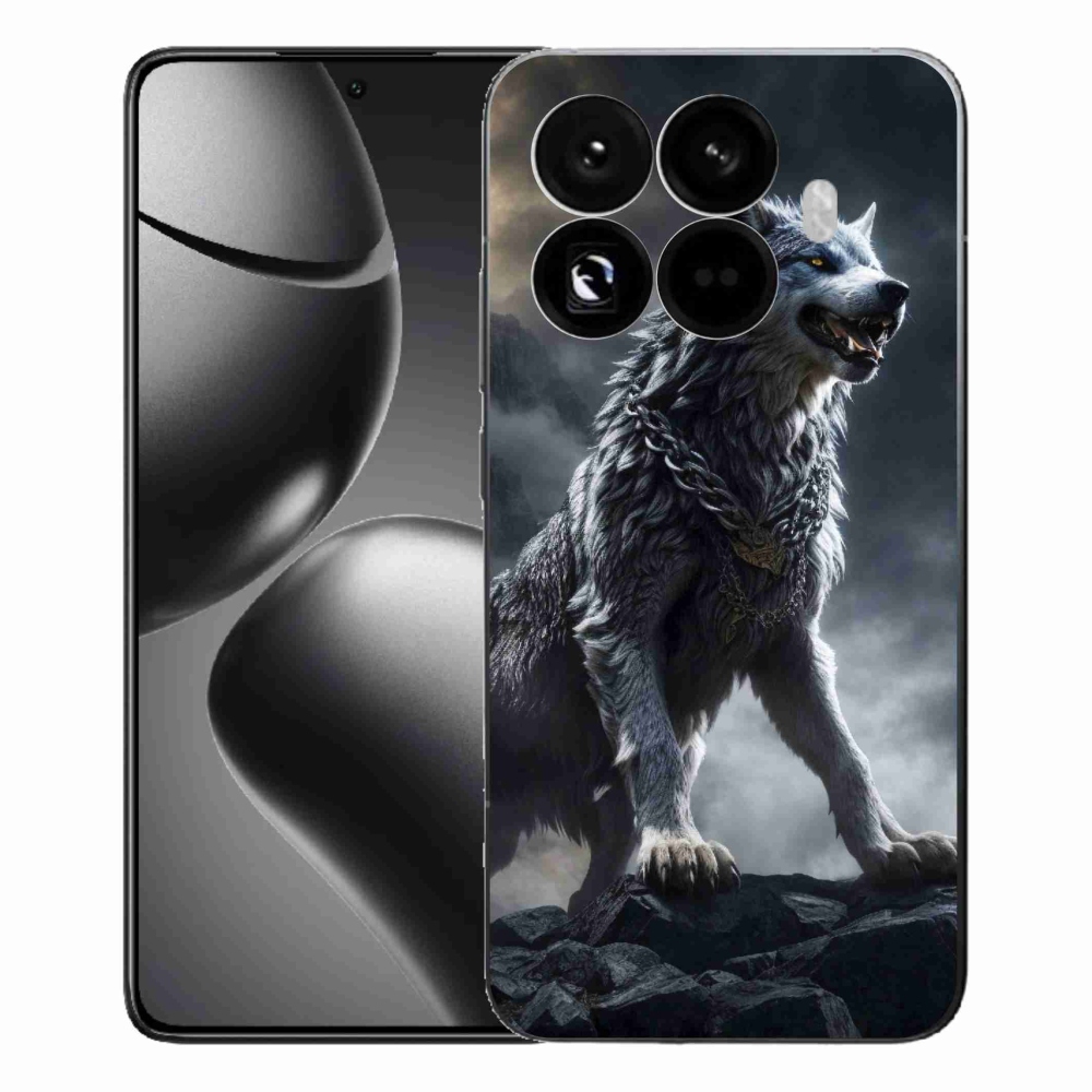 Gelový kryt mmCase na Xiaomi 15T Pro - vlk 1