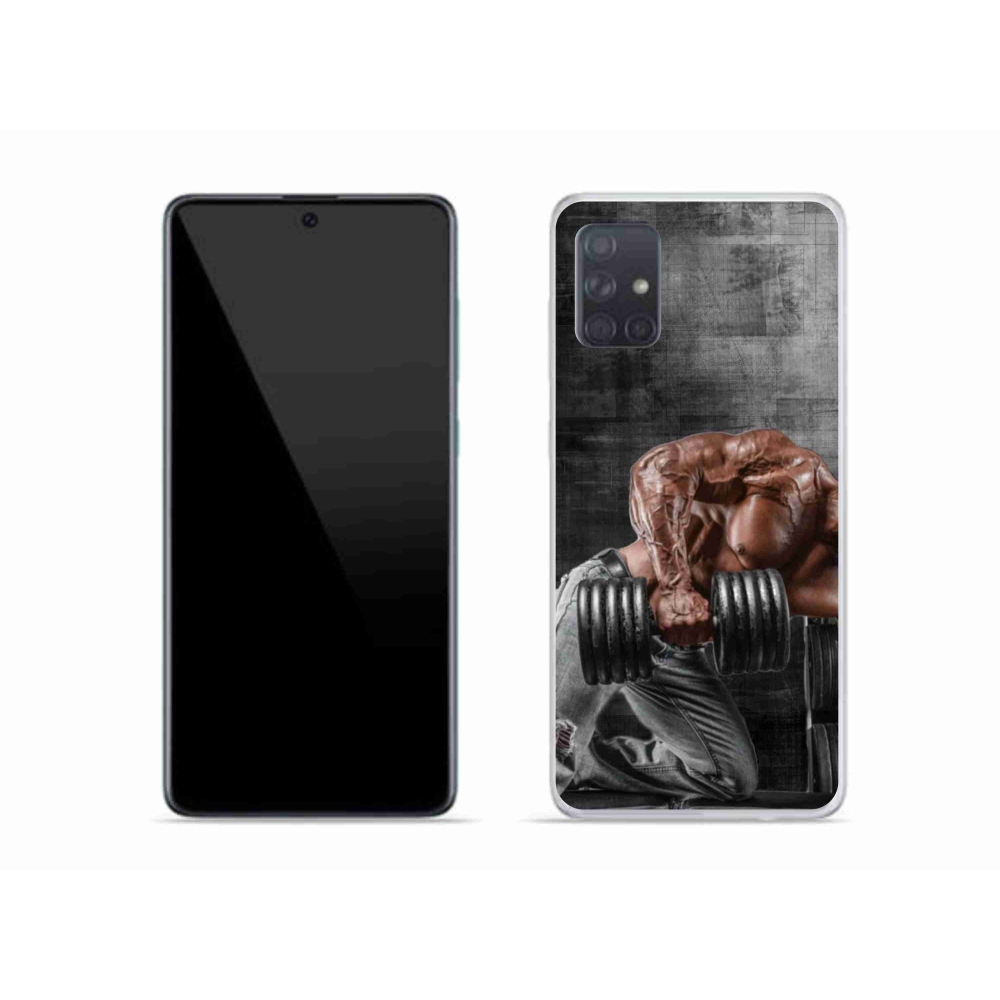 Gelový kryt mmCase na Samsung Galaxy A51 - posilování 1