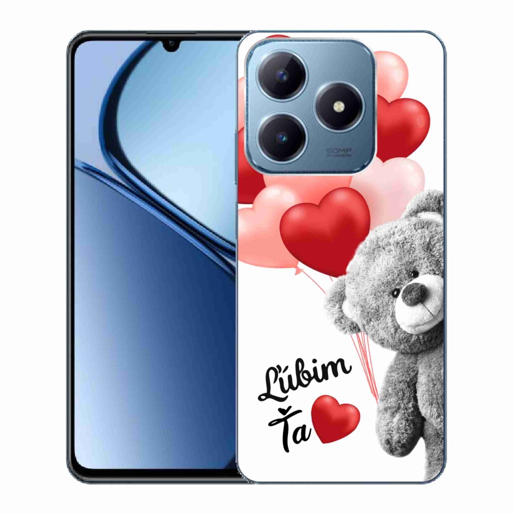 Gelový obal mmCase na Realme C63 - ľúbim ťa sk