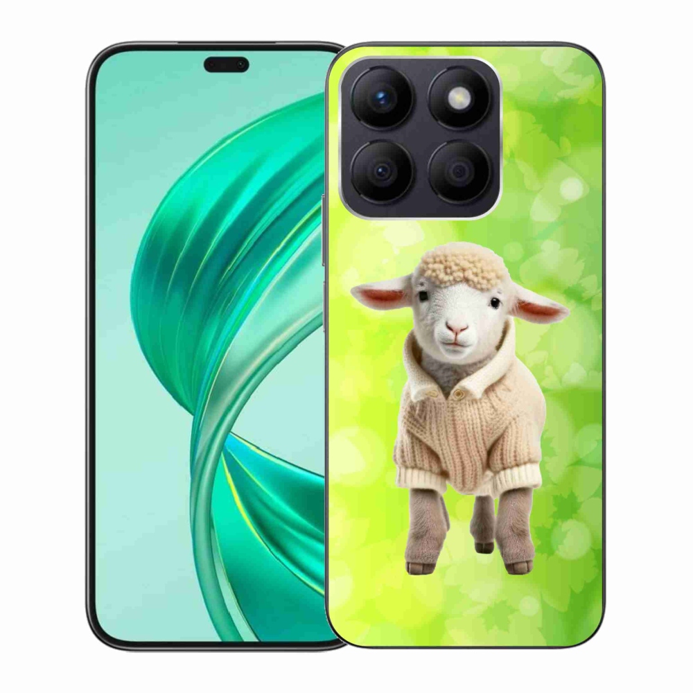 Gelový kryt mmCase na Honor X8b - jehně ve svetru