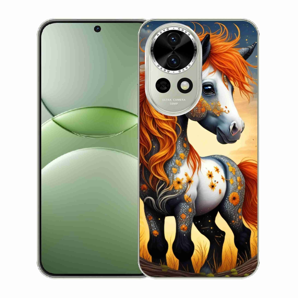 Gelový kryt mmCase na Huawei Nova 13 5G - barevný poník
