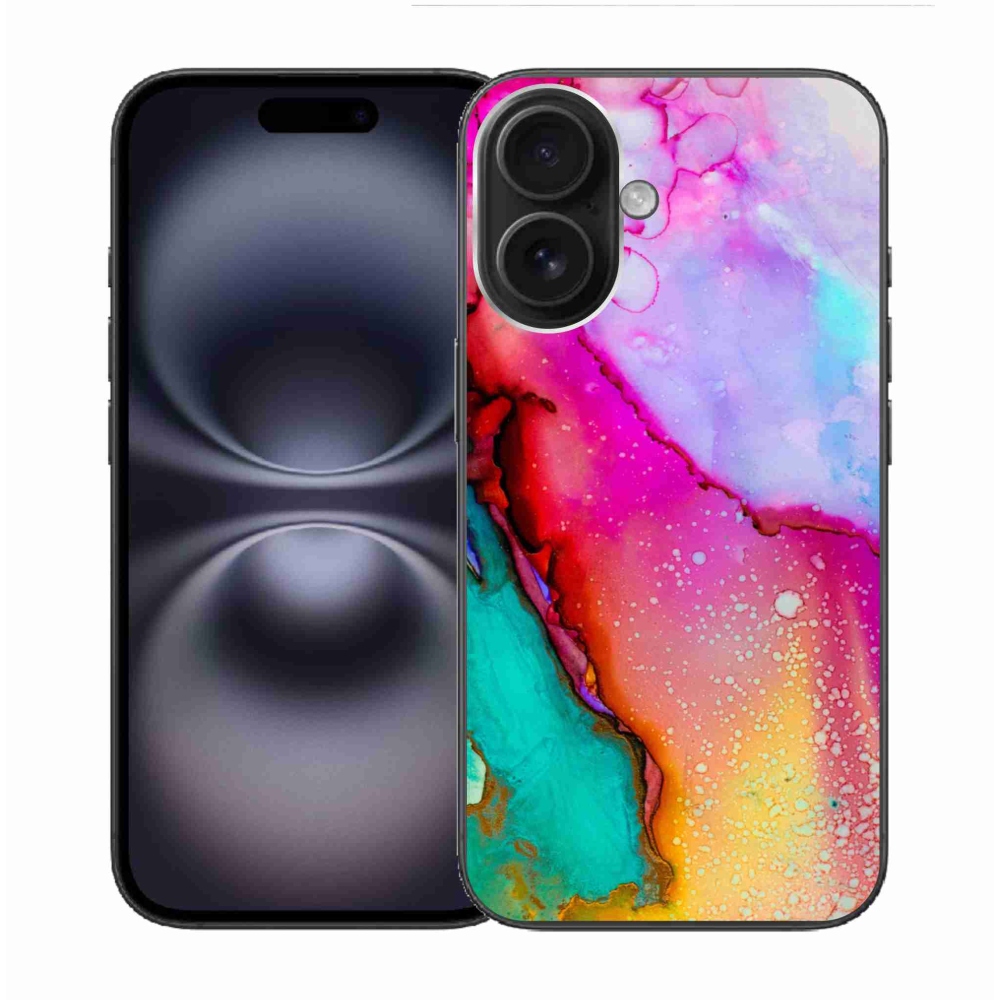 Gelový kryt mmCase na iPhone 16 - abstrakt 24