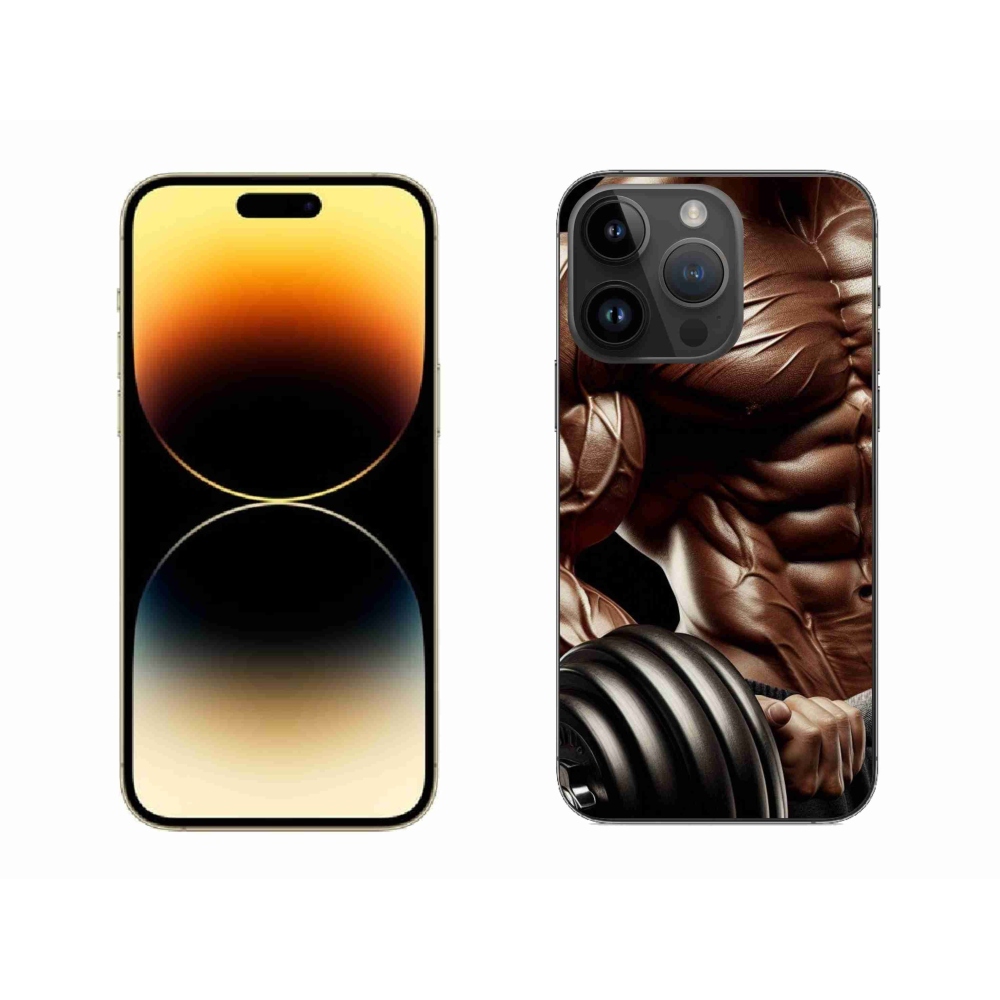 Gelový kryt mmCase na iPhone 14 Pro Max 6.7 - posilování 4