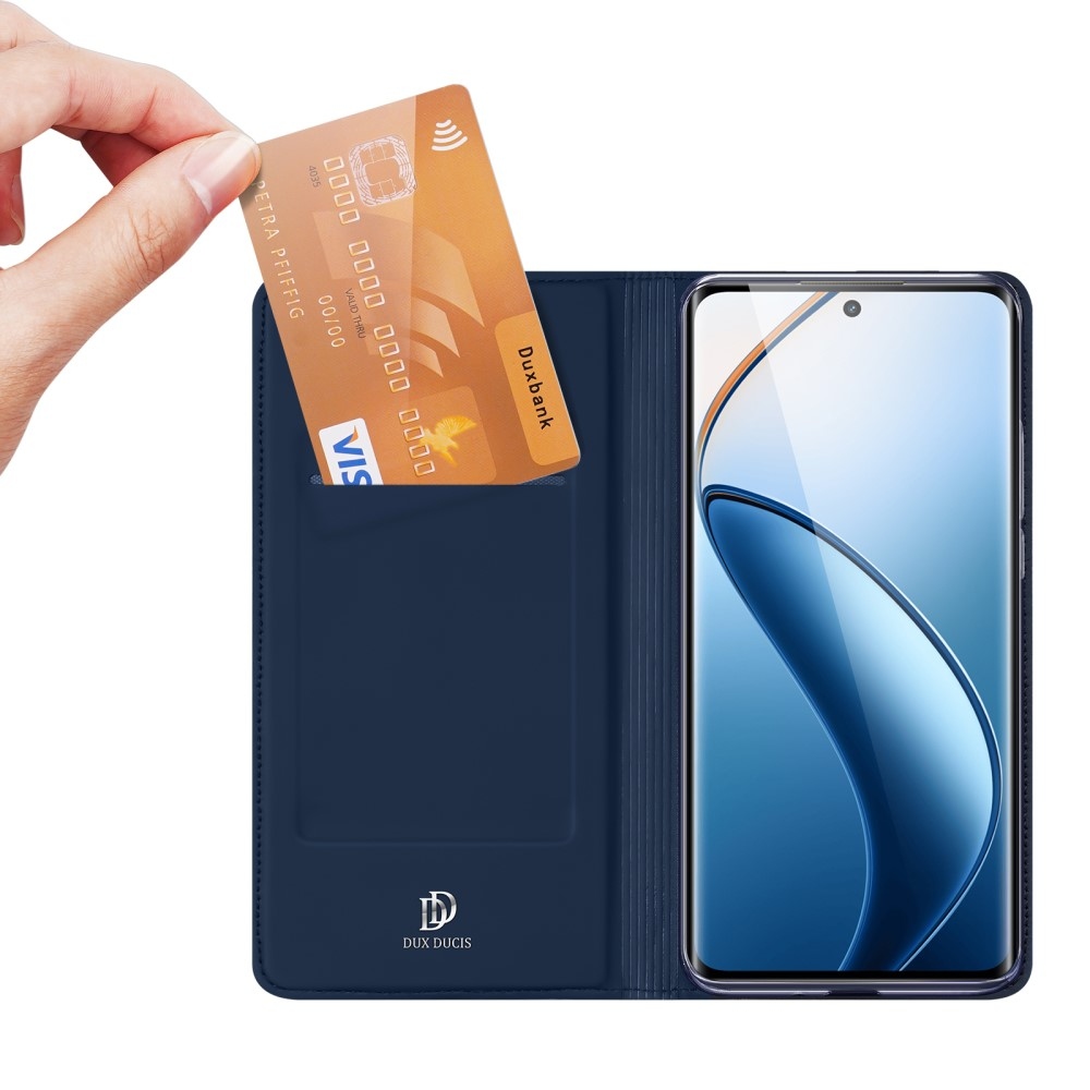 DUX knížkové pouzdro na Realme 12 Pro 5G/12 Pro+ 5G - tmavěmodré