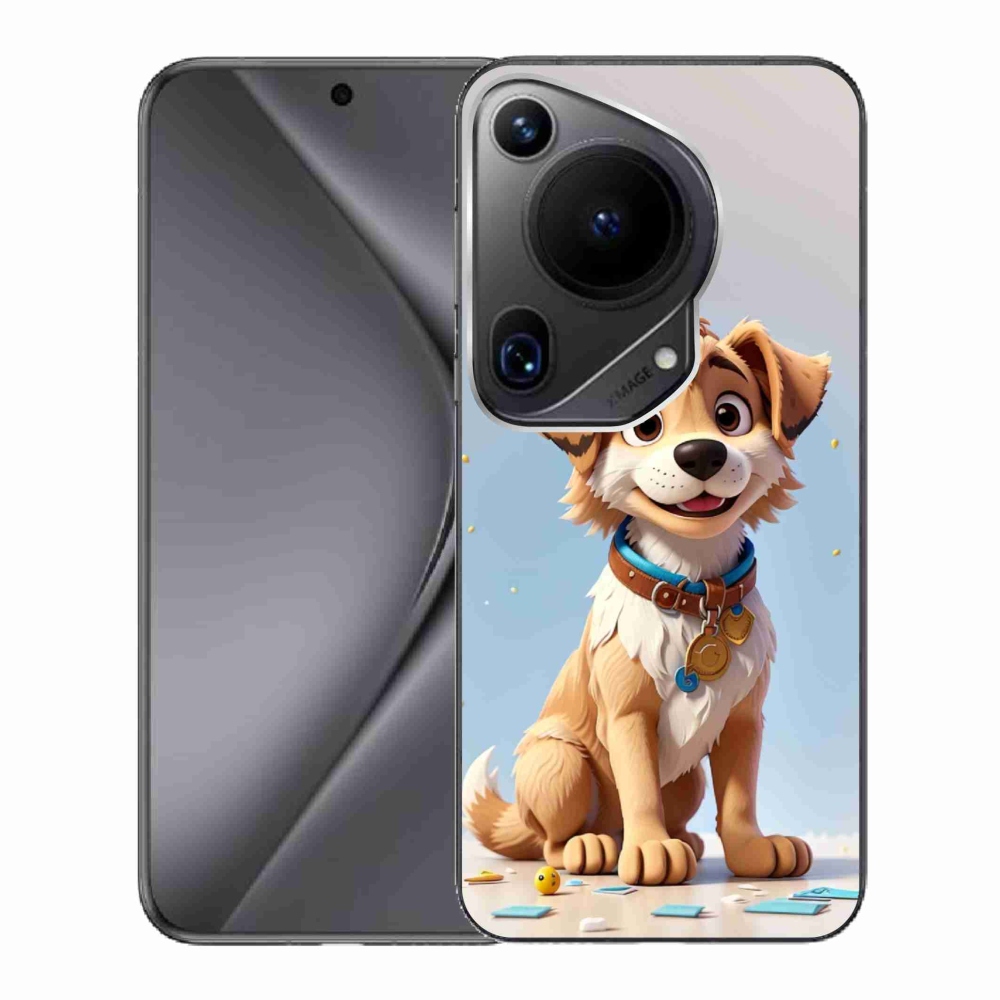 Gelový kryt mmCase na Huawei Pura 70 Ultra - kreslené štěně