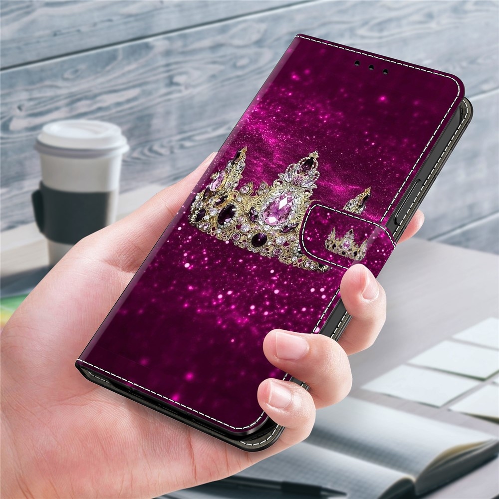 Firmly knížkové pouzdro na Samsung Galaxy A17 5G/A26 5G - diamantová koruna