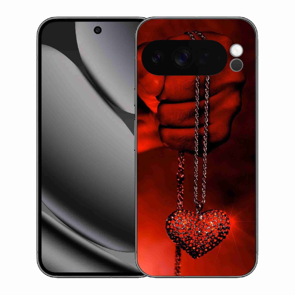 Gelový kryt mmCase na Google Pixel 10 Pro XL - náhrdelník