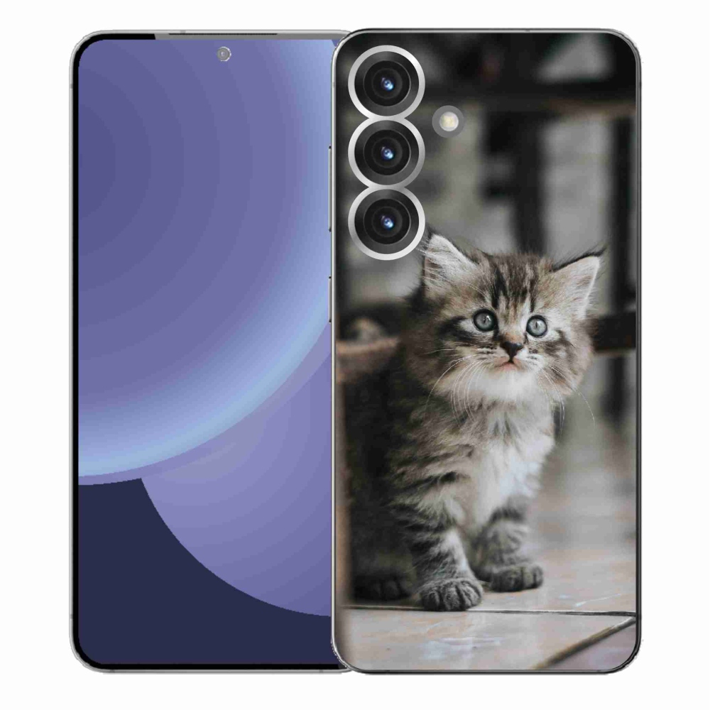 Gelový kryt mmCase na Samsung Galaxy S25+ - koťátko