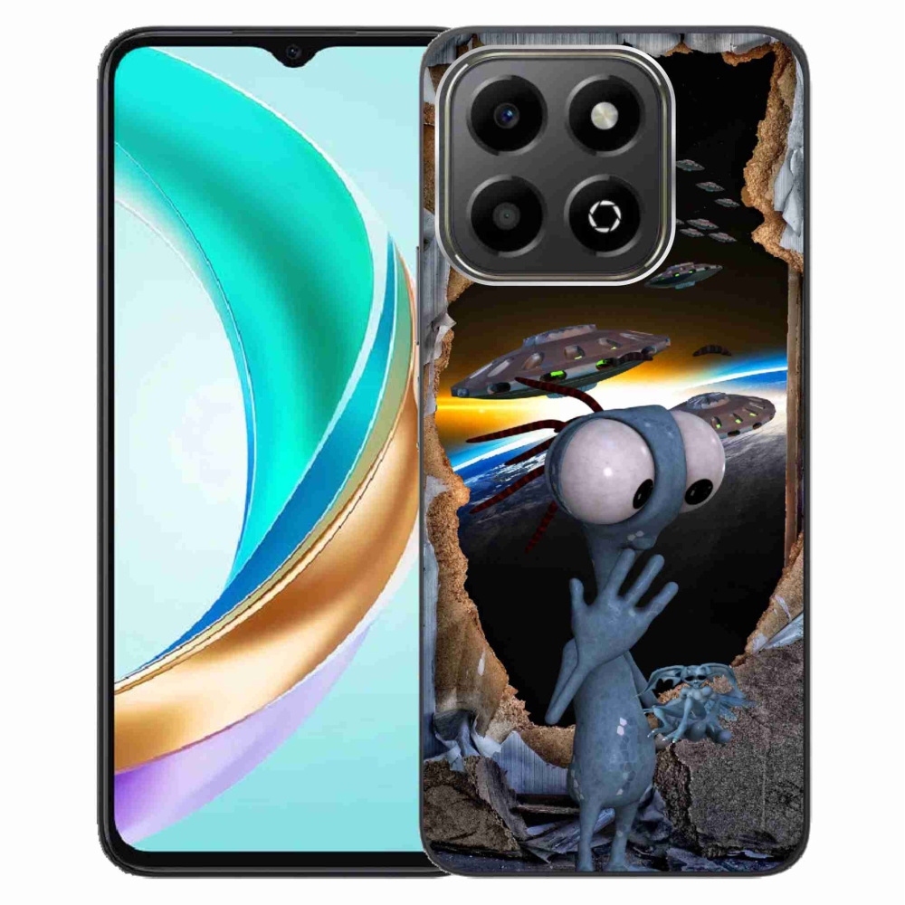 Gelový kryt mmCase na Honor X6b - mimozemšťan