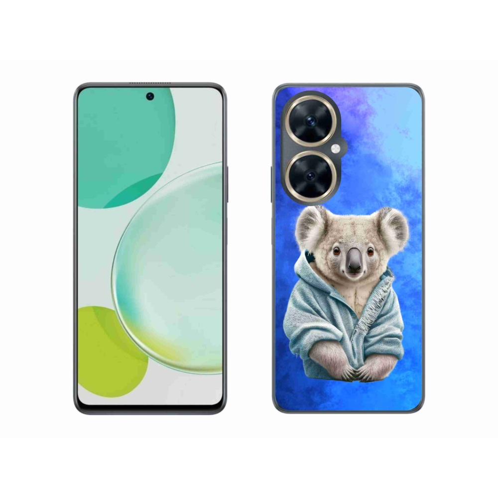 Gelový kryt mmCase na Huawei Nova 11i - koala ve svetru